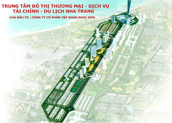 Dự án trung tâm Thương mại - Dịch vụ - Tài chính - Du lịch Nha Trang